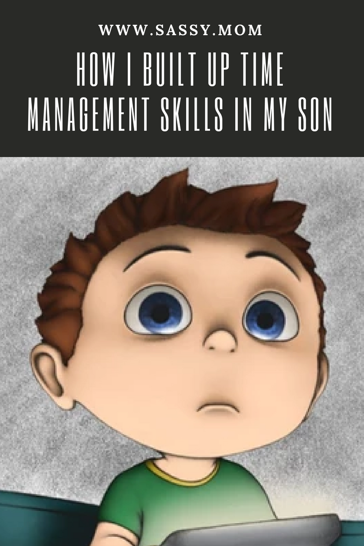 How I used my phone to build up time management skills in my son. Really works.