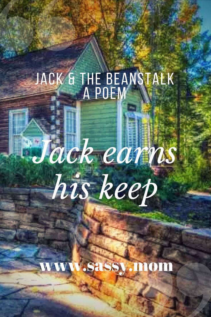 Jack and the beanstalk - an alternative poem